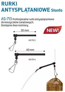 STONFO-RURKA ANTYSPLĄTANIOWA 40MM 1X2SZT JAXON AS-713-4