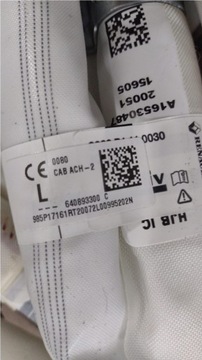 ПОДУШКА БЕЗОПАСНОСТИ ПРАВАЯ ЛЕВАЯ CAPTUR II 985P04293R 98517161R