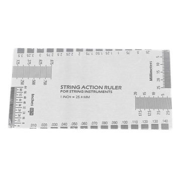 Измеритель действия струны Многофункциональная линейка для