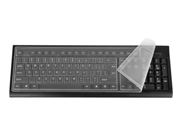 TECHLY Silikonowa Nakładka Ochronna na Klawiaturę Stacjonarną PC