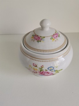 Сахарница фарфоровая 280 мл White Easy Life Buquet