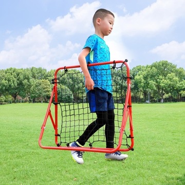 ТРЕНИРОВОЧНЫЕ ВОРОТА ФУТБОЛЬНАЯ РАМА ПОДБОРНИК ФУТБОЛЬНЫЙ ТРЕНАЖЕР 100 см