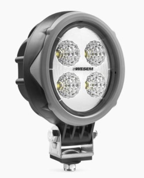 Lampa robocza halogen LED 2000lm rozproszone kat 60 zlacze Deutsch BKC