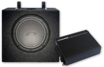 ALPINE SUB + WZMACNIACZ 6-KAN + DSP DO MB SPRINTER