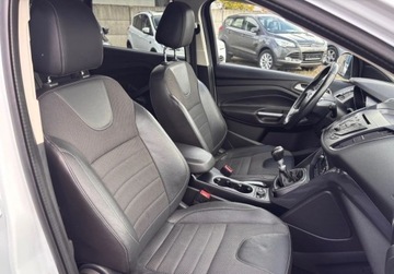 Ford Kuga II SUV 1.6 EcoBoost 150KM 2014 Ford Kuga 1.6B 150KM tytanium stan bdb polskora 1.6 Benzyna 150KM, zdjęcie 18