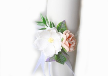 Венок для причастия, венки для причастия, набор свечных украшений и браслет.