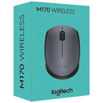 Myszka Logitech M170 Grey USB 2.4GHz Optyczna BEZPRZEWODOWA