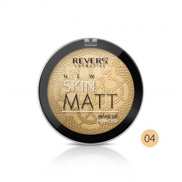 Puder matujący lekki utrwalający i wygładzający skin matt revers 04
