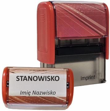 PIECZĄTKA - IMPRINT 11 do 4 linii - TRODAT 8911 - LEKARSKA IMIENNA FIRMOWA
