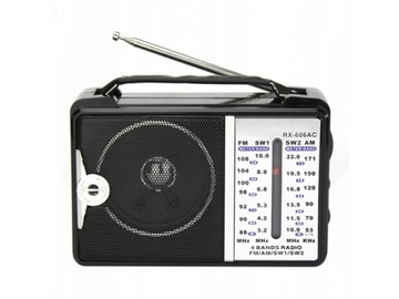 ПОРТАТИВНОЕ СЕТЕВОЕ КУХОННОЕ РАДИО ДЛЯ СТРОИТЕЛЬСТВА НА БАТАРЕЯХ R20 AM, FM, SW 230 В