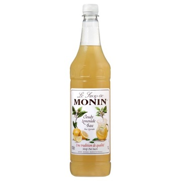 Monin Koncentrat do lemoniady Cloudy Lemonade 1 litr baza cytrynowa kwaśna