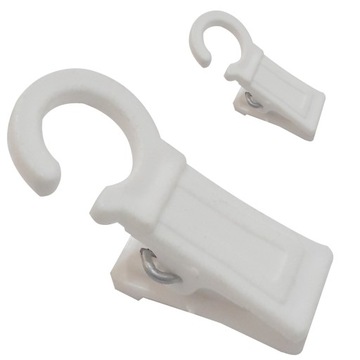 ŻABKI,ŻABKA DO FIRANEK KARNISZA DREWNIANEGO 100SZT