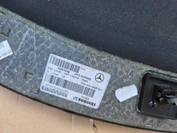 MERCEDES GLE COUPE W166 C292 POLIČKY ZADNÍ KUFRU KOMPLET ORIGINÁLNÍ POLIČKA
