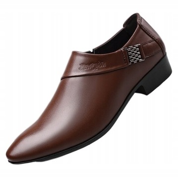 ELEGANCKIE BUTY MĘSKIE WIZYTOWE SKÓRZANE 38-48