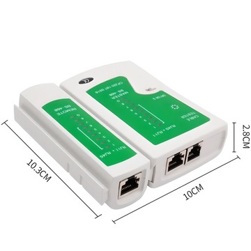 ТЕСТЕР СВЕТОДИОДНЫХ СЕТЕВЫХ КАБЕЛЕЙ RJ45 RJ11