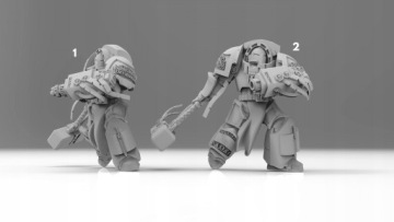 SILVER PALADIN - LORD CAPTAIN 32 мм ThatEvilOne