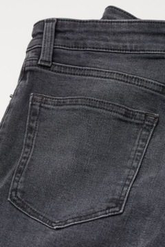 H&M HM Elastyczne spodnie jeansowe damskie 34 XS
