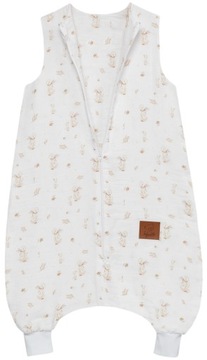 ŚPIWOREK Z NOGAWKAMI MUŚLINOWY LETNI GOOSE 1 TOG