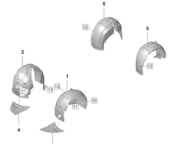 PODBĚH LEVÝ PŘEDNÍ PORSCHE TAYCAN 9J1810907D