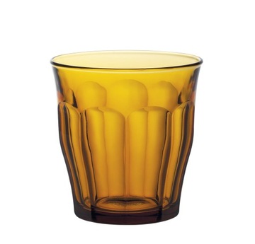 Szklanka PICARDIE AMBER Duralex 0,31L6 szt.ø90x(H)94mm