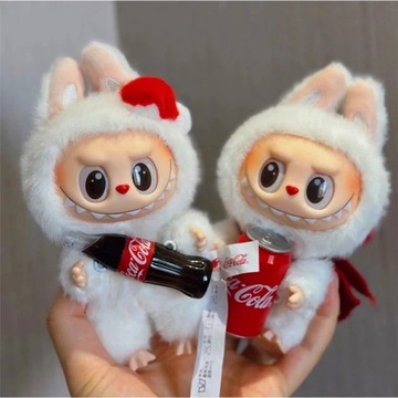 Najnowsza 5 generacja Coca-Cola seria LABU-BU potwór brelok do kluczy 18cm