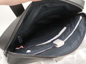 Tommy Hilfiger torba na laptopa skórzana