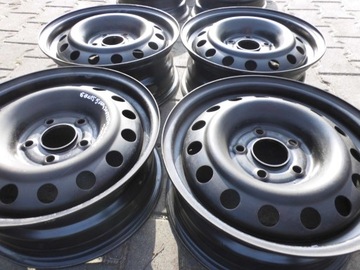 4× DISK OCELOVÝ KFZ KIA SOUL 6.0" X 15" 5X114.3 ET 44