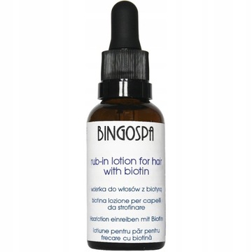 BINGOSPA wcierka do włosów Biotyna 20% 30ml