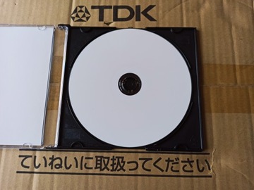 TDK CD-R для печати, Япония, 1 шт.