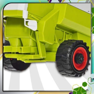 ДЕТСКАЯ ИГРУШКА КОМБАЙН С ПРИЦЕПОМ ПОДВИЖНЫЕ ЧАСТИ ПОДАРОК