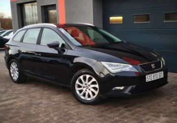 Seat Leon III ST 1.6 TDI CR 105KM 2014 Seat Leon Seat Leon 1.6 TDI Style 1.6 Diesel 105KM, zdjęcie 3