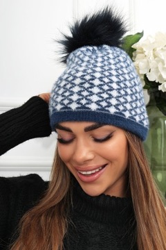 Зимняя женская шляпа для зимы теплые удобные женские спортивные цвета