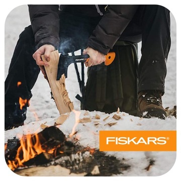 Топор плотницкий Fiskars по дереву, маленький