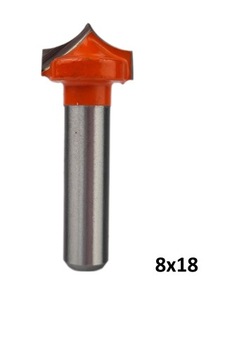 Frez zaokrąglający wklęsły 18mm x 8mm Węglik