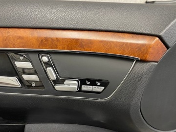 СИДЕНИЯ, ОБИВКА С ПОДОГРЕВОМ, ВЕНТИЛЯЦИЯ, СТОЛИК, ДЕКОР, MERCEDES W221 LONG