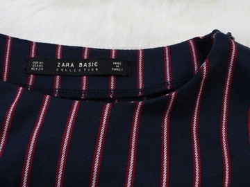 ZARA Bluzka damska w paski r. XS 34