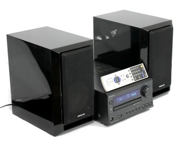 ONKYO CR-525 REWELACYJNA MINIWIEŻA STEREO CD USB PILOT KOLUMNY