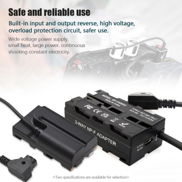 D-Tap к WY-VL-F спиральному кабелю-заглушке аккумулятора постоянного тока