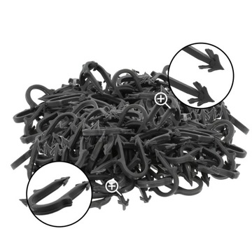 100x НАПОЛЬНЫЕ ЗАЖИМЫ 45 мм PEX Крепления для подогрева пола