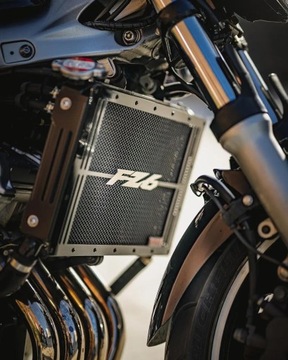 OSŁONA CHŁODNICY YAMAHA FZ6 S2 TBCPARTS BLACKSTYLE