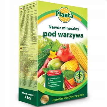 NAWÓZ POD WARZYWA ZWIĘKSZA PLON LEPSZY SMAK MARCHEW SAŁATA POMIDOR POR 1kg