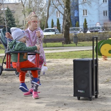 Активная колонна с батарейным микрофоном CD MP3 мощностью 160 Вт