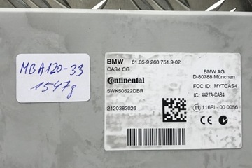 KOMPLET ZAPALOVACÍ BMW 7 (F01, F02) 7633038 3.0L GASOLINE 240KW 2012