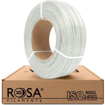 ROSA 3D Filaments PLA Starter Refill 1,75mm Light Gray Jasny Szary 1kg