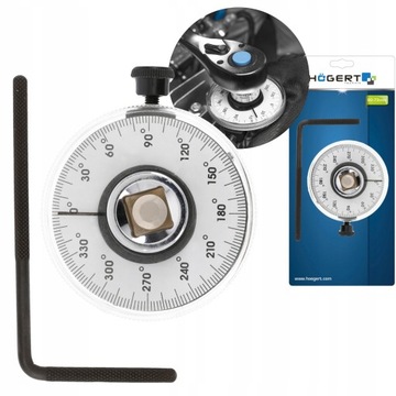 HOGERT HT8G421 KĄTOMIERZ DO DOKRĘCANIA ŚRUB 1/2''