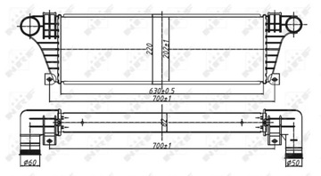 30097 CHLADIČ INTERCOOLER IVECO DAILY II