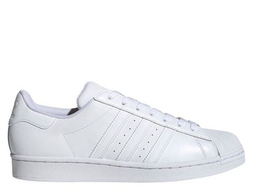 Buty sneakersy białe Adidas Superstar SKÓRA MODNE EG4960 TENISÓWKI TRAMPKI