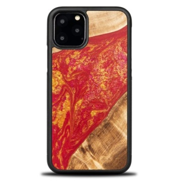 Pouzdro Bewood Unique pro iPhone 11 Pro Neonové Paříž