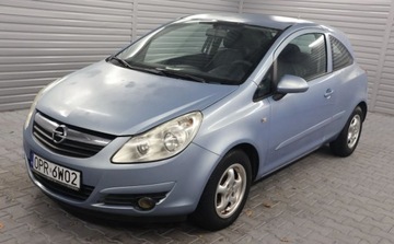 Opel Corsa D Hatchback 1.3 CDTI ecoFLEX 75KM 2007 Opel Corsa KLIMA, Tempomat, Multifunkcja, Seryjne radio, El. szyby. 1.2