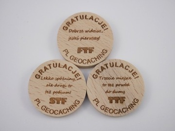 Zestaw FTF. Geocaching. V7